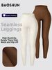 Women's Clothing Hip Fitness Pants Running Base Sports Tight Pants Solid Color Hip High Waist Elastic Yoga Pants_ecoleips.com