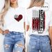 Women Tops 1776-2026 Independence Day Graphic T Shirt Clothes Short Sleeve Tee Shirts Summer Fashion Female T-Shirts Clothing_ecoleips.com