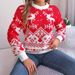 3d Deer Print Sweater – Long Sleeve Crewneck Pullover With Embossed Animal Design | Winter Casual Knit Top For Women (S-5xl)_ecoleips.com