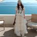 K New Multi Level Heavy Industry Cake Skirt Puff Skirt High Waist Versatile Solid Color A-line Multi Layer Large Swing Long Skirt_ecoleips.com