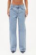 Women's High Waist Straight Leg Jeans Slim Fit With Heart Pocket Casual Fashion Light Blue Denim Full Length For Spring/Autumn & Summer_ecoleips.com