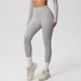 Women's Clothing Yoga Pants Solid Color Long Sleeve Skin Friendly Breathable Beautiful Back Sports Short Sleeve Slim Fit Fitness Pants Set_ecoleips.com