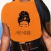 Summer European And American Cross-border Foreign Trade Plus-size T-shirt, Round-neck Casual Loose-fitting Short-sleeve_ecoleips.com