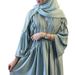 XQY500202 Middle East Spring And Summer New Style Sequin Hot Diamond Fashion Urban Casual Jacket Robe Without Headscarf_ecoleips.com
