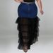 Women's Clothing Large Size Women's Sexy Washed Denim Mesh Skirt Style Fashion For Ladies For Formal & Casual For Women_ecoleips.com