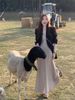 Women's Sexy French Style Long Suspender Dress Alluring Trendy Summer Beach Vacation Wear_ecoleips.com
