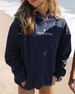 Women Palm Tree Print Hoodie Brushed Fleece_ecoleips.com