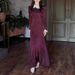 Polka Dot Print High Waist Women's Party Dress New 2026 Spring Slim Fit Commuting Dress Lace Peter Pan Collar Autumn Robe Dress_ecoleips.com