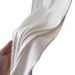 Aria Basics Loose Cotton Wide-Leg For Women High-End White Linen Summer Thin Elastic Waist Casual Long Pants_ecoleips.com