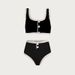 Women's Clothing High Grade Split Swimsuit Female Style Button Decoration_ecoleips.com