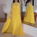 Women's Clothing Elegant Sexy Cloak Sequined Chiffon Banquet Evening Dress Two-Piece Set_ecoleips.com