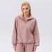 European And American Autumn And Winter Sports Sweater Women's Semi-zipper Fitness Long-sleeved Loose Casual Outdoor Running Sportswear Jacket_ecoleips.com