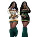 Spring Summer Women's Sports Dress Set Strapless Cover up Skirt with Letter Print Fashion Women's Clothing_ecoleips.com