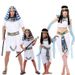 Halloween Adult Egyptian Pharaoh Queen King Prince Costume Role Play Saudi Arabian Robe_ecoleips.com