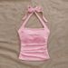 Women's Sexy Lace-Up Suspender Tops European American Style Small Vest Cross Border Foreign Trade Clothing for Ladies_ecoleips.com