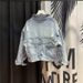 Women's Retro Style Slimming Denim Jacket For Spring Autumn Loose Fit Plus Size Casual Export Style With Frayed Edges_ecoleips.com
