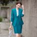 Elegant Women's Professional Suit Set With Blazer And Pants Or Dress For Office And Daily Wear Comfortable Stylish Workwear Outfit_ecoleips.com