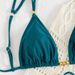 Omen's Adjustable Bikini Set – Seamless & Tie-Front Design, Nylon-Spandex Blend, Olive Green (S-L) Saltwater-Resistant_ecoleips.com