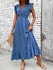 Fashionable And Elegant Long Skirts, Resort Beach Style Waist Dresses, Spring And Summer Styles_ecoleips.com
