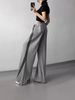 SC001 Striped Sports Women's New Loose Two-stripe Casual Sweatpants Straight Wide-leg Pants For Women_ecoleips.com