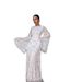Modest Evening Dress Women's Floral Maxi Dress Long Sleeved Spring New Arrival European American Style Sweet Design Soft Muslim Fashion_ecoleips.com