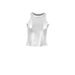 Women's Clothing Futuristic Silver Inner Wear Knitted Vest Women's Slim Fashion Pullover Top_ecoleips.com