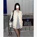 Baseball Short Coat For Petite Women, 2025 Early Autumn And Winter New Style, High-end American Casual Fleece-lined_ecoleips.com