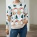 Christmas-Themed Women's Knit Sweater Cozy Oversized Pullover Round Neck Long Sleeve Casual Winter Top_ecoleips.com