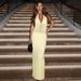 European And American Women's Fashion 2025 Summer New Style Fashionable Sexy Mesh Patchwork Backless Deep V Sheer Tie-Up_ecoleips.com