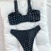 Sexy Polka Dot Bikini Set – Strapless Triangle Top & High-Cut Bottom, Quick-Dry Swimwear For Beach & Pool_ecoleips.com