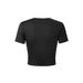 Cross-Border European And Hot-Selling American Style Hot Girl Gesture Print Summer Slim-Fit Crop Top Wholesale_ecoleips.com
