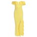 Women S Sexy Spicy Girl Style Off Shoulder Bandeau Hollow Out Slim Fit High Slit Dress For Women Fashion Party Date Evening Dress_ecoleips.com