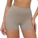 Women's Clothing High Waist Yoga Shorts Women's Tight Fitness Running Sportswear Style Sanded Peach Hip For Formal & Casual_ecoleips.com