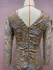 Voya Women's Foreign Trade Women's Clothing Independent Site Sexy Gold Sequin Long Sleeve Evening Dress_ecoleips.com