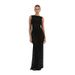 European And American Cross-Border New Women's Sexy Sheer Crochet Hollow Knitted Long Dress Wholesale_ecoleips.com