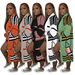 Large Size Women's Casual Striped Cardigan Long Hand Knitted Mid-length Polyester Jacket Spring/Autumn_ecoleips.com