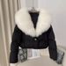 men's clothingthermal duck down jacket glossy waterproof winter coat with adjustable hood, lightweight heattrapping puffer!_ecoleips.com