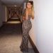 Leopard Print Suspender Beach Maxi Dress Women's Summer Clothing Style Hot Selling Item_ecoleips.com