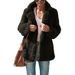 Cozy Fleece Cardigan – Oversized Lapel Coat With Pockets (S-5XL, Khaki/Black/Light Grey/Dark Grey/Dark Green/Dark Brown/Non-Shedding)_ecoleips.com