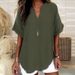 Spring 2025 Hot-selling Fashion Carnival Print Popular Women's V-neck Short-sleeve T-shirt For Cross-border European And_ecoleips.com