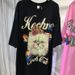 Women's Clothing Plus Size 300 Pounds Fat Mm Heavy Hot Diamond Kitten Short Sleeved T Shirt Women's Summer New Versatile Top Trend_ecoleips.com