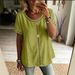 Spring/Summer Women's Solid Color Top With Lace Trim Hollow Out Fashion Short Sleeve New Arrival Wish_ecoleips.com