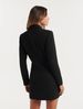 Women's Clothing Double Breasted Mid Length Suit Coat Dress_ecoleips.com