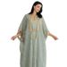 Women's Embroidered Cardigan Vest Set Dress NC93 Muslim Fashion Clothing_ecoleips.com
