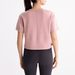 Women's Clothing Yoga Clothes Sand Washed Air Layer Short Sleeved T Shirt Sports Running Fitness Clothes Tops_ecoleips.com