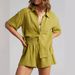 Women's Clothing Women's Spring And Summer Fashion Shorts Two Piece Solid Color Shirt Suit Female Casual Loose_ecoleips.com