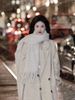 Audrey-Inspired Oversized Tweed Coat – Double-Breasted Mid-Length Coat With 3D Textured Fabric (S-XXL, Relaxed Fit, 5 Elegant Colors)_ecoleips.com