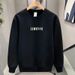 FW25 Matching Couple Cotton Crew Neck Sweatshirt - His & Hers_ecoleips.com