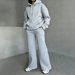 Women's Clothing Fashion V-neck Sexy Wide-leg Pants Solid Color High-neck Sleeveless Waist Jumpsuit_ecoleips.com