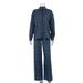 Women's Clothing Temperament Outfit Suit Printed Long Sleeved Lapel Shirt Drape Wide Leg Pants Fashionable Two Piece Suit_ecoleips.com